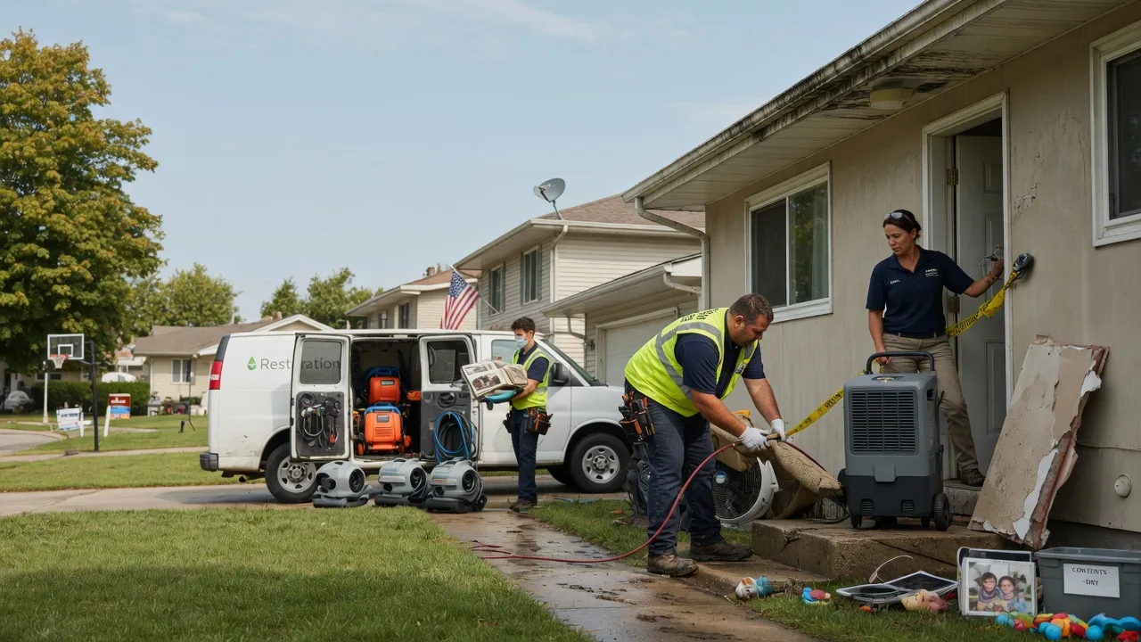 Water Damage Restoration in Moffit, ND near me